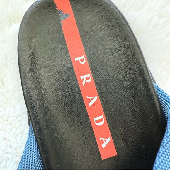 Prada women leather  slides size 39 EU or 9 US Authentic - Picture 3 of 10